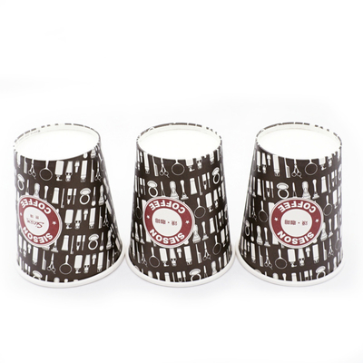 Custom Printed Disposable Cardboard Cups For Hot Drinks Penang