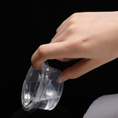 Mini PP Plastic Disposable Sauce Cup Clear 1oz 3oz 4.5oz