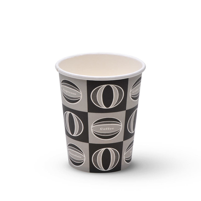 Disposable Single Wall Paper Cups Custom Printed