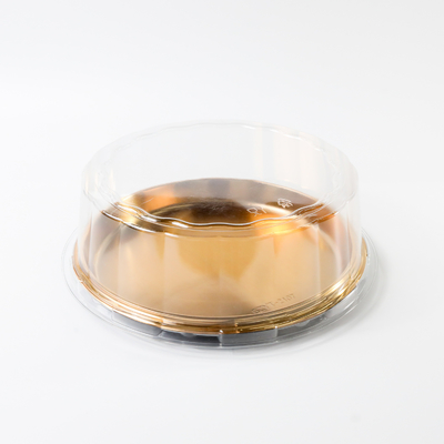 Wholesale PE Plastic Sushi box with Lid ，cake box，round plastic contain