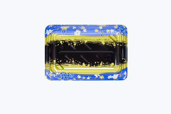 Professional Manufacturer Recyclable Plastic Food Packaging Sushi Trays for Food Container