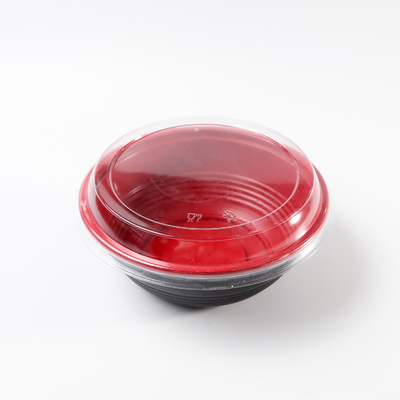 Plastic Pet Round Dome Pastry Moon Cake Boxes fruit Container