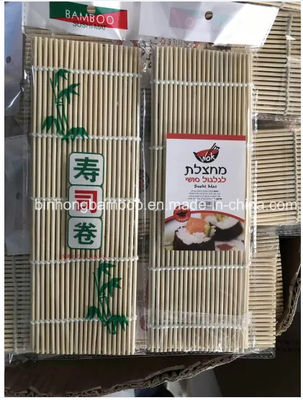 Premium Bamboo Cotton Threads Healthy Sushi Rolling Mat
