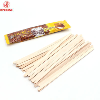 Sustainable ISO9001 Wooden Mixing Sticks For Coffee