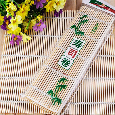 Double Pointed 27cm*27cm Sushi Rolling Mat For Household