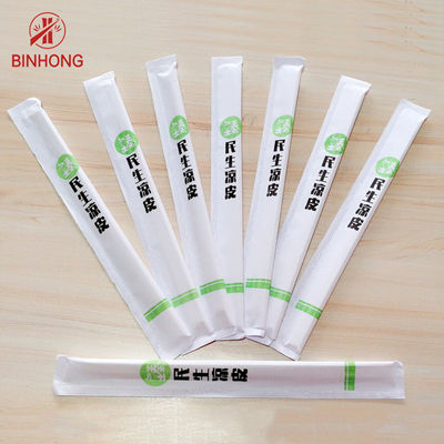 Natural Twins Disposable Bamboo Chopsticks For Restaurants，customer print
