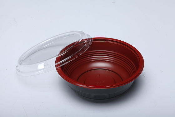 Durability PP Plastic Microwavable Disposable Food Packaging Rice Bowl