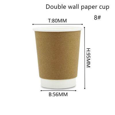 Biodegradable Hot And Cold Beverage Cups 8oz 12oz 16oz