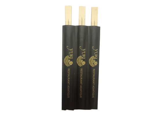 Hygienic Stocked Custom Disposable Chopsticks With Paper Sets