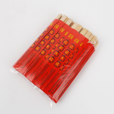 Natural Half / Full Paper Bamboo Disposable Bamboo Chopsticks Customized Logo