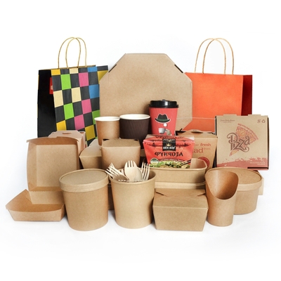 1 2 3 Compartments Disposable Burger Takeaway Containers