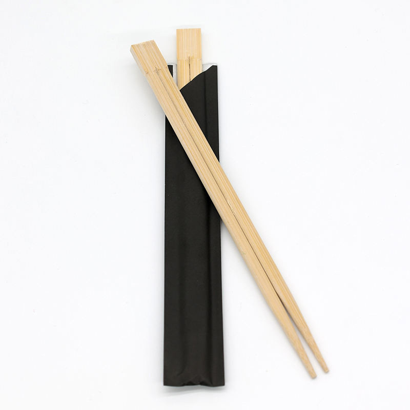 Natural Bamboo Disposable Chopsticks Custom Printed 23CM