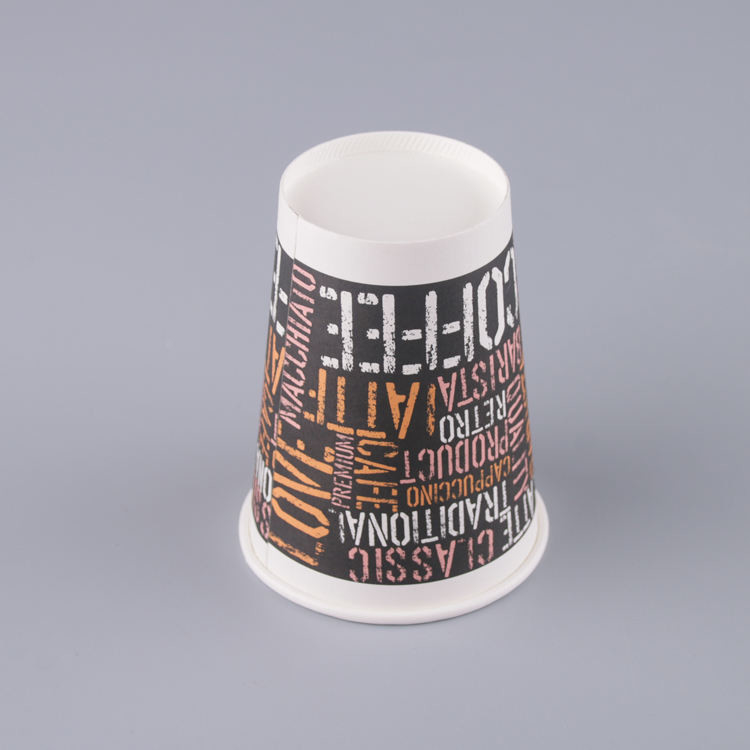 16oz Customized Disposable Paper Cup For Coffee And Milk Tea