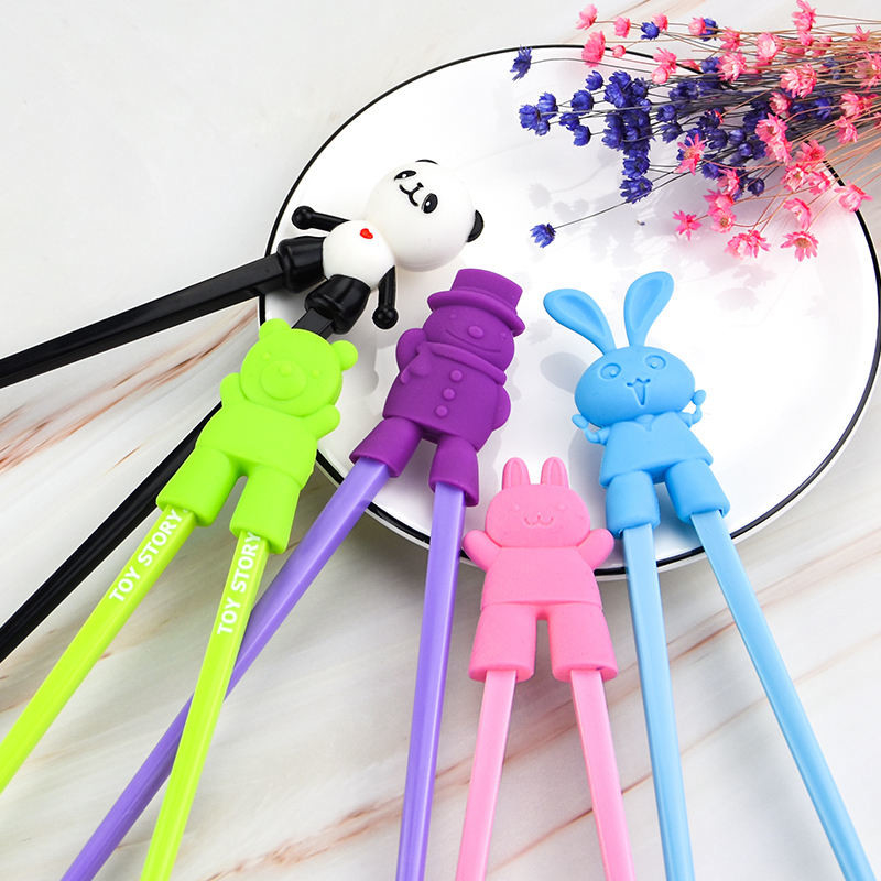Custom Animal Shaped Sustainable Chopsticks for Baby Learning Training