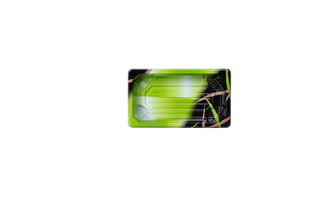 Sushi Packing Box Pet Sushi Tray Plastic Disposable Packing Container Take out Boxes