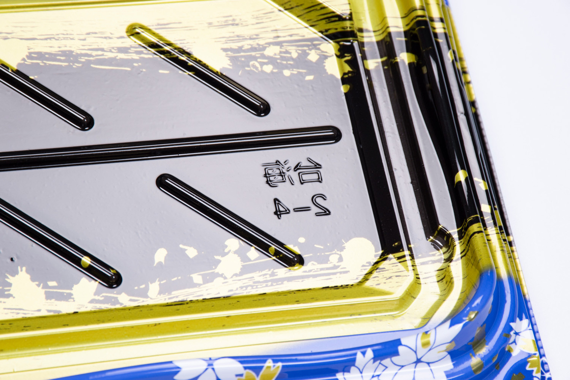 Professional Manufacturer Recyclable Plastic Food Packaging Sushi Trays for Food Container