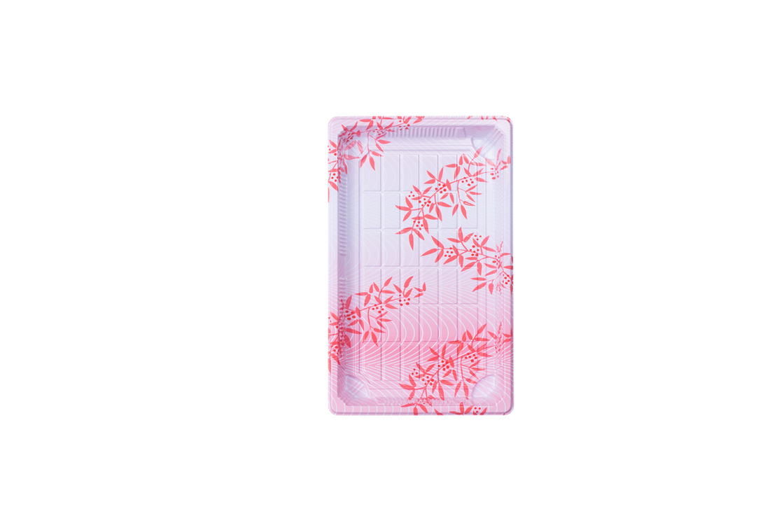 Packaging wholesale disposable food packaging plastic container pet takeaway sushi packaging box/tray