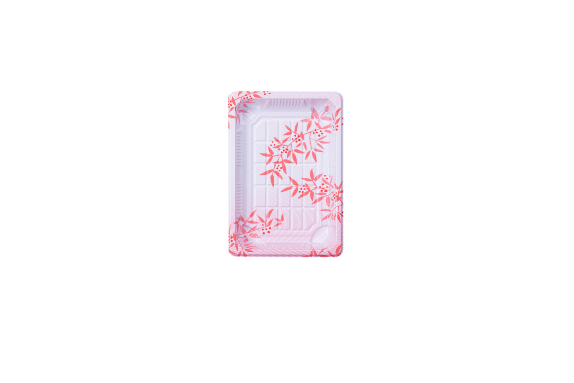 Packaging wholesale disposable food packaging plastic container pet takeaway sushi packaging box/tray