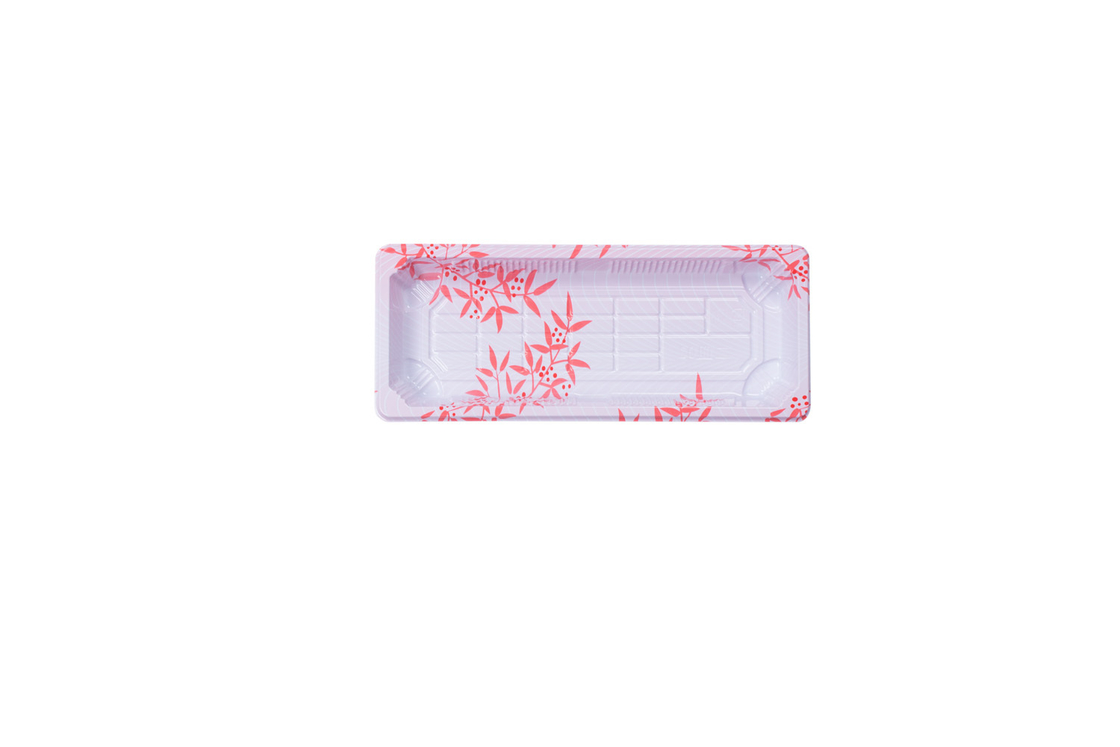 Packaging wholesale disposable food packaging plastic container pet takeaway sushi packaging box/tray