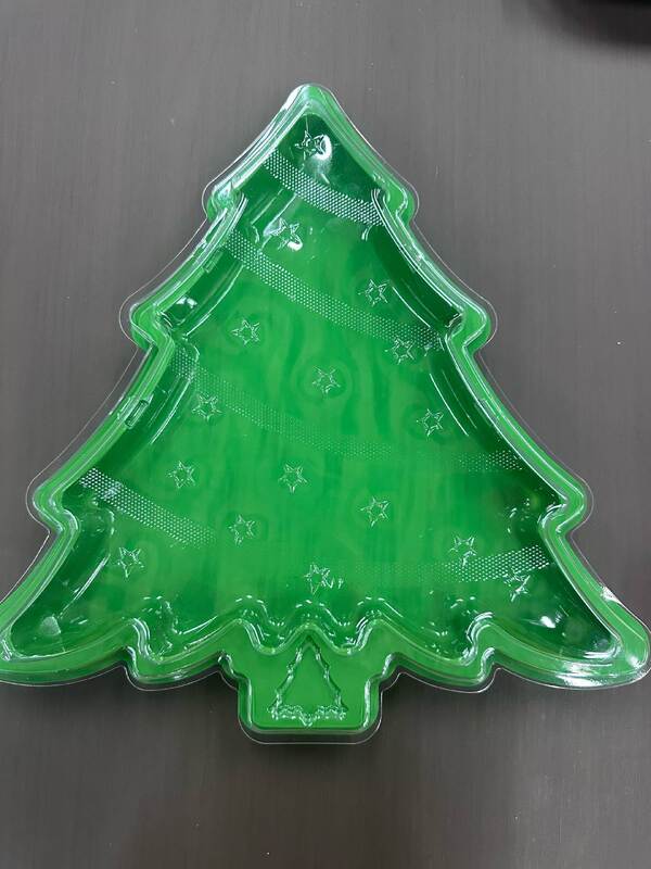 Usable Eco-Friendly New Christmas tree Perfect for Cookies Storage and Display，sushi contain，fruit box，chocolate box.