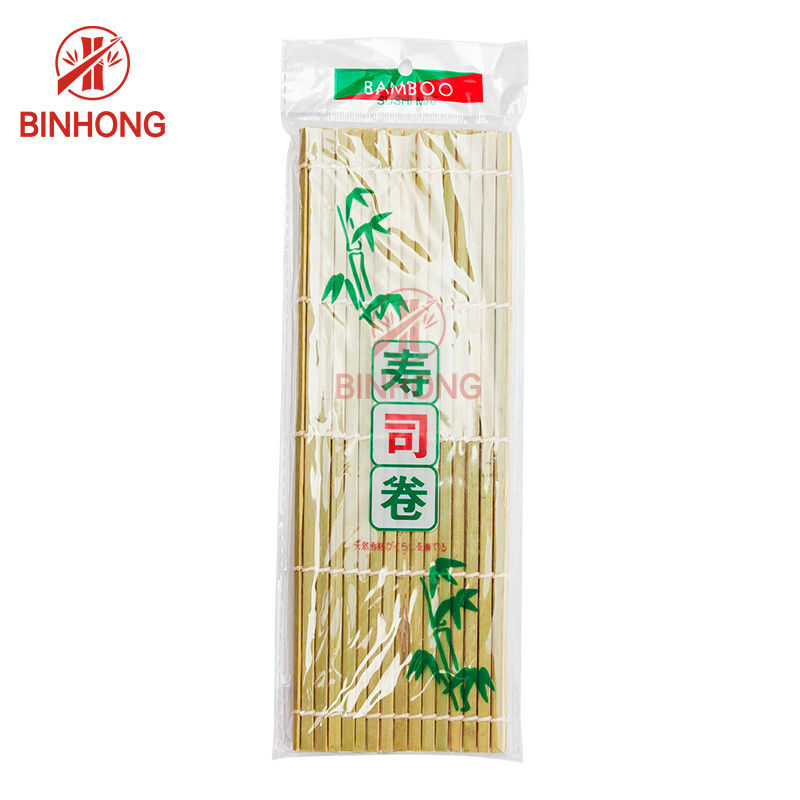 Handmade Mao Bamboo 24*24cm Sushi Rolling Mat