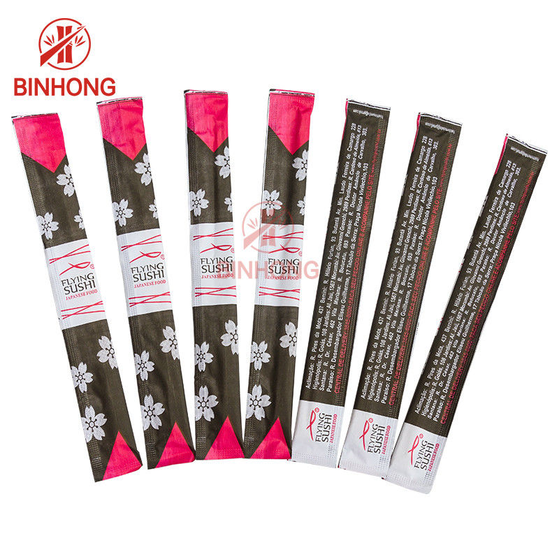 Individually Wrapped Tensoge Bamboo 23cm Custom Logo Chopsticks