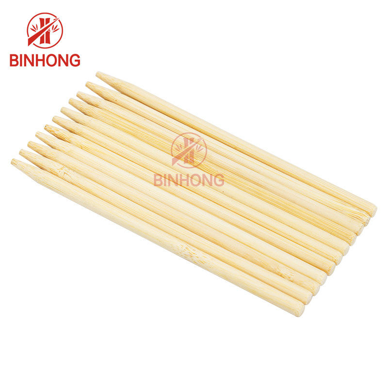 Round Grade A Thickness 2.5mm BBQ Bamboo Skewers