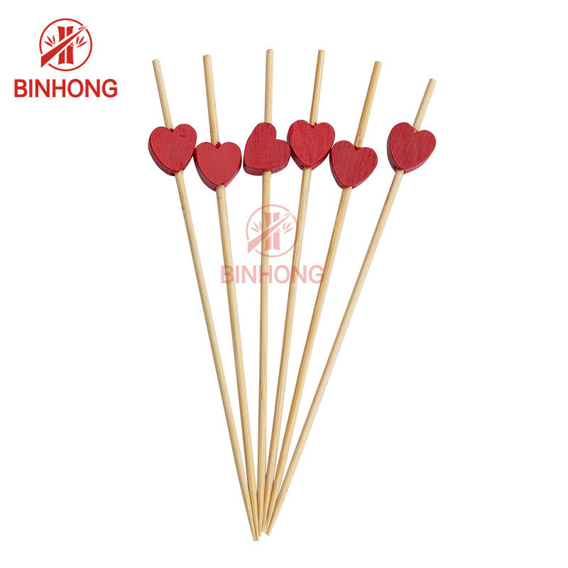 Customized 2.5mm Beaded Toothpicks For Fruit