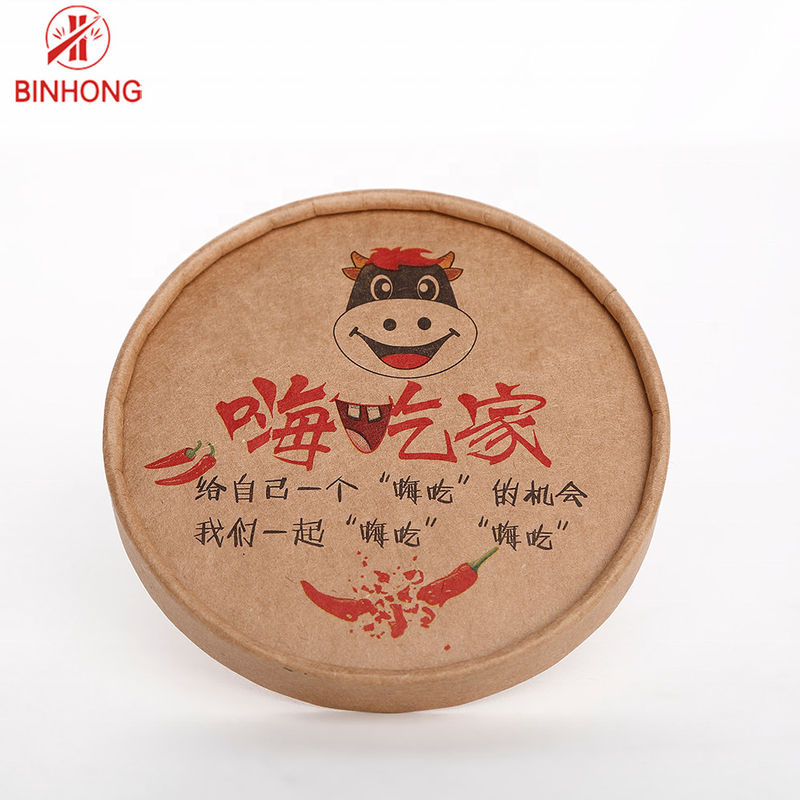 Customized SGS Disposable Paper Containers for Hot Soup