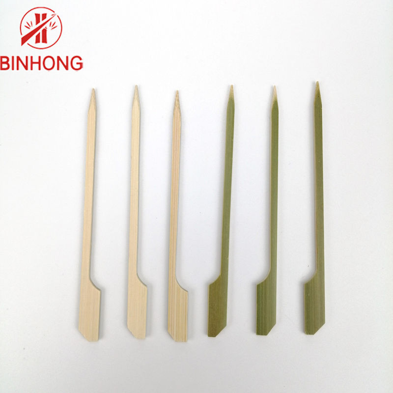 Customized Disposable 4.7 Inch Bamboo Barbecue Skewers