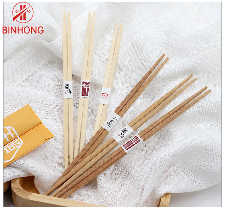Eco Friendly No Burs 24cm Disposable Bamboo Chopsticks/Sushi Chopsticks