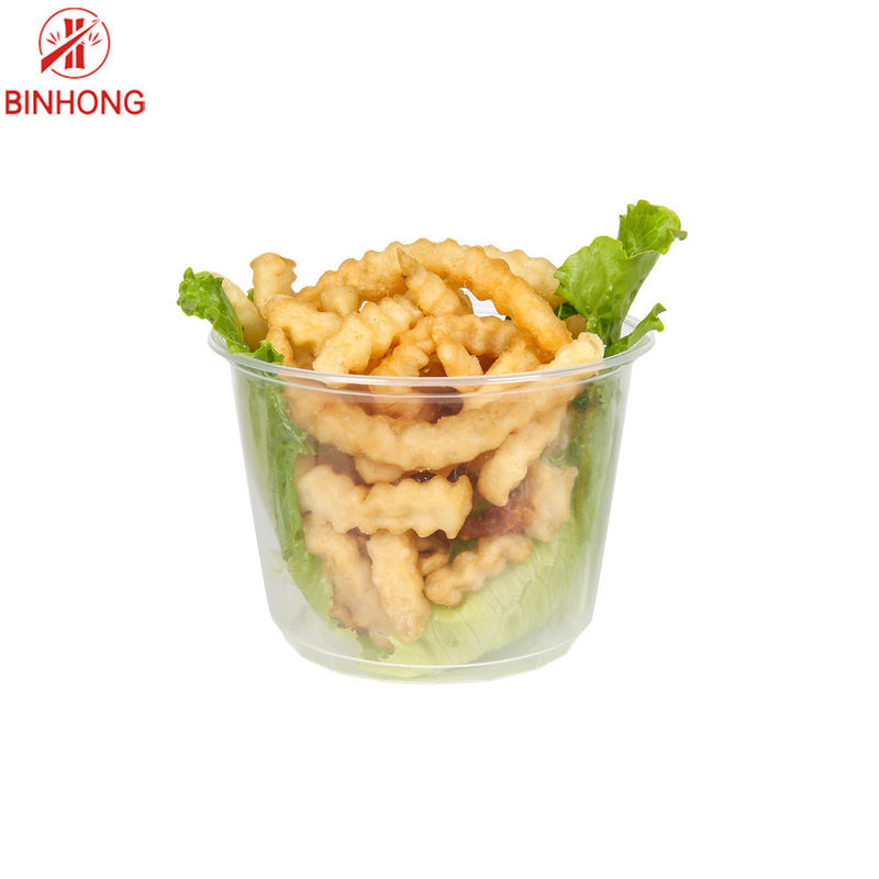 Mini Round 0.5OZ Disposable Plastic Cup For Dipping Sauce
