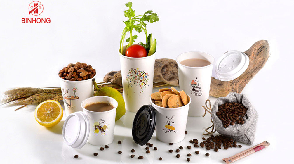 Biodegradable PLA 8oz Disposable Plastic Cup