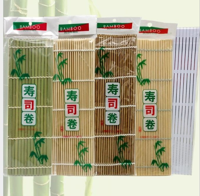 Customize Size Square Natural Bamboo Sushi Making Mat