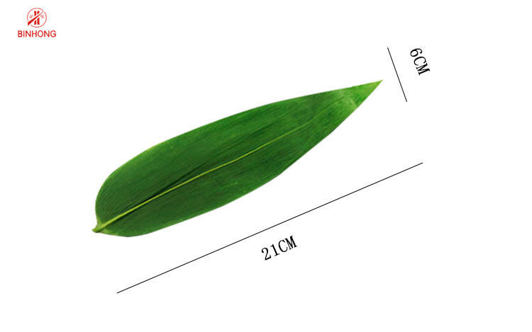 Vacuum Packed 9cm Green Color Leaf For Decoration