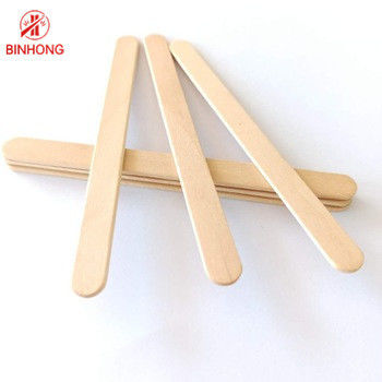 Biodegradable Polished ISO9001 Birch Wood Sticks