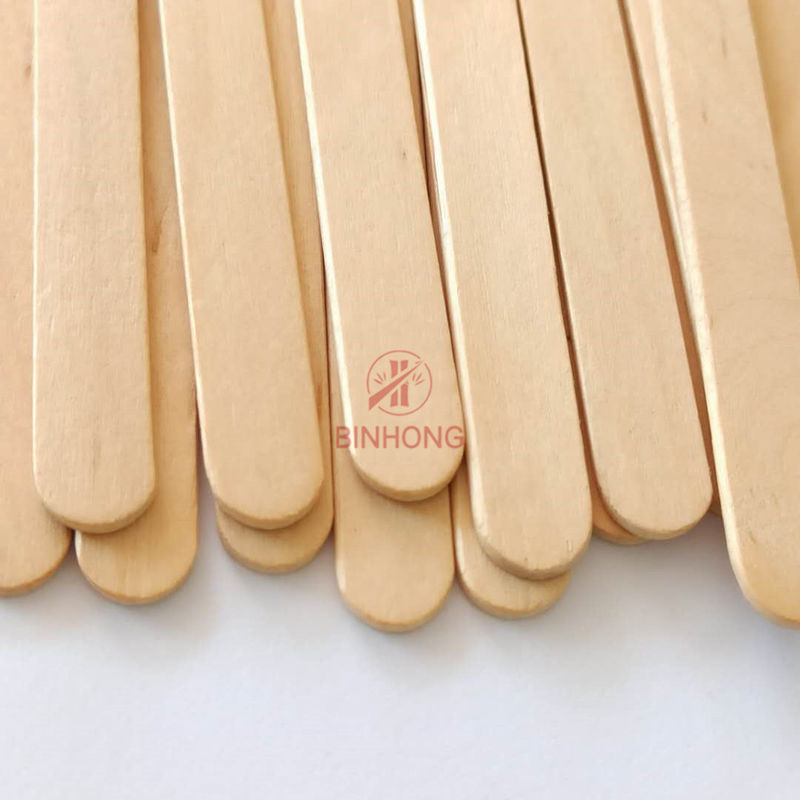 Disposable Biodegradable Cutlery 140mm Wooden Mixing Sticks