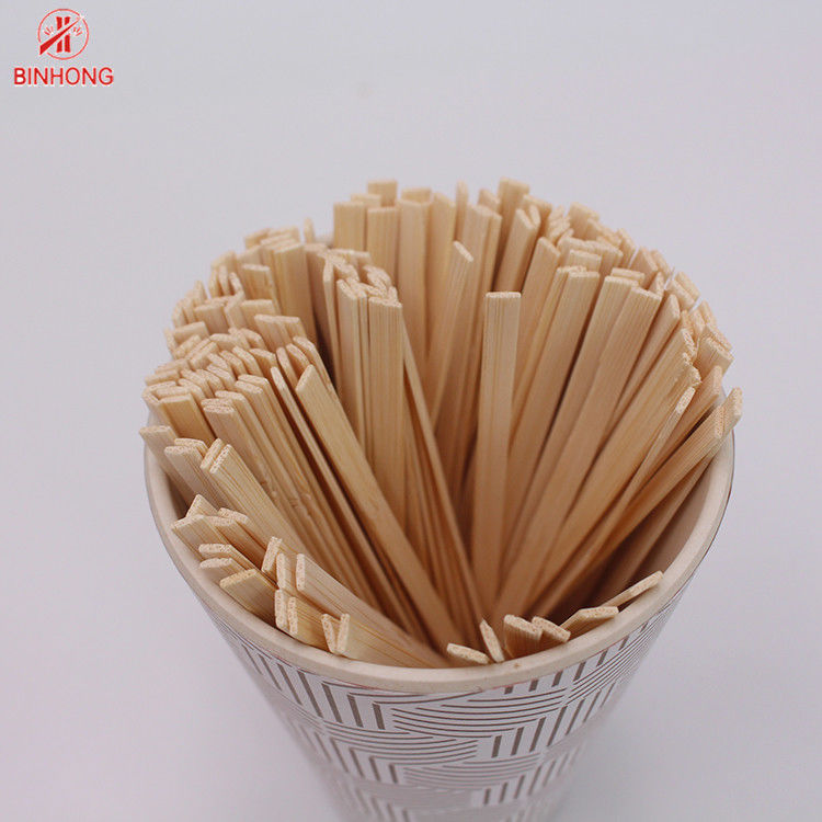 Eco Friendly Flat Surface 110mm Wooden Mixing Sticks