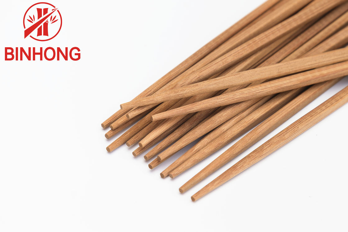 Carbonized 24cm Square Disposable Bamboo Chopsticks
