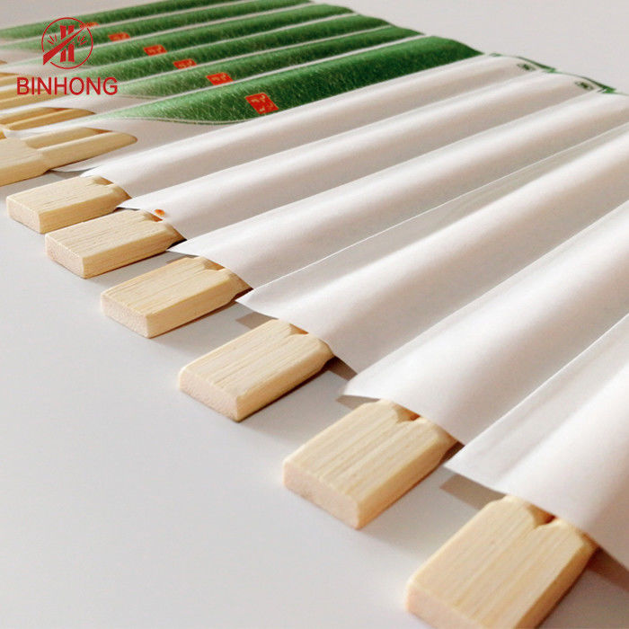 Japanese Disposable Round Bamboo Chopsticks Compostable Custom Logo 18cm