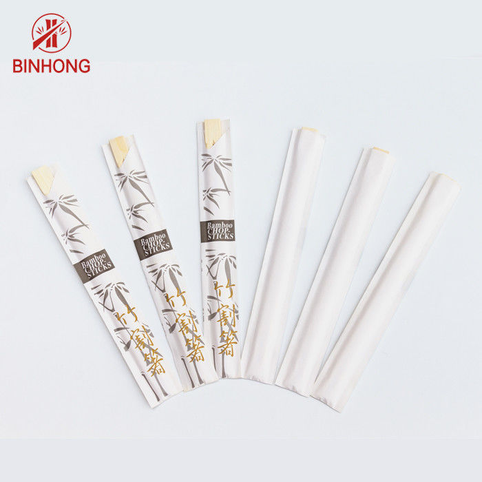 Custom Printed Sushi Bamboo Chopsticks Set Personalized With Logo