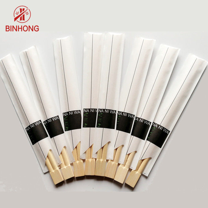 Thickness 4.8mm Sanitary Disposable Japanese Bamboo Chopsticks