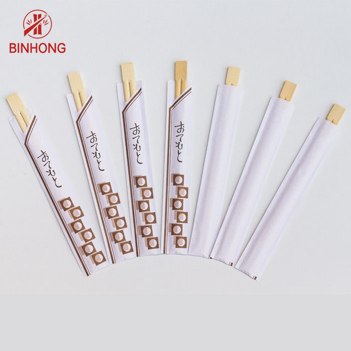 Thickness 4.8mm Sanitary Disposable Japanese Bamboo Chopsticks