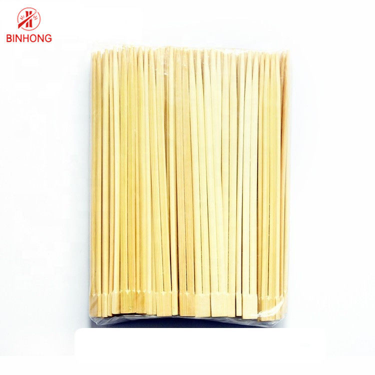 Twins Tensoge Round Natural Bamboo Disposable Chopsticks With Paper Package