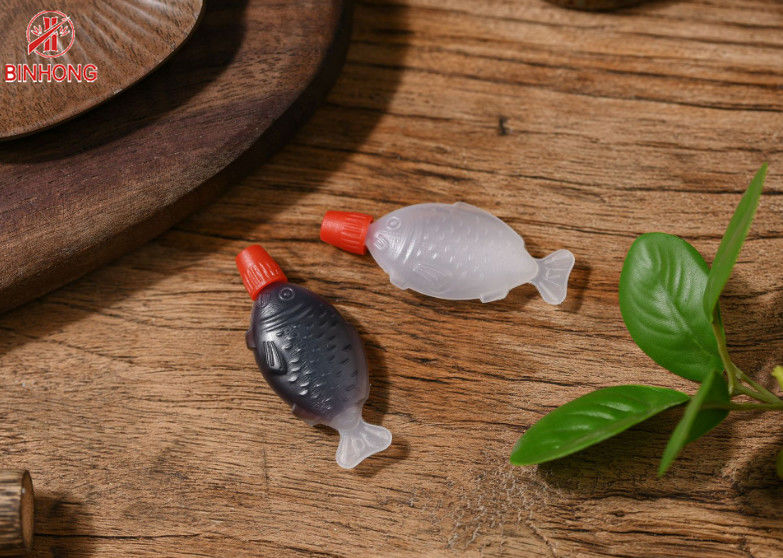 Catering Takeaway Disposable Plastic Soy Sauce Fish Bottle 1.5 2 oz