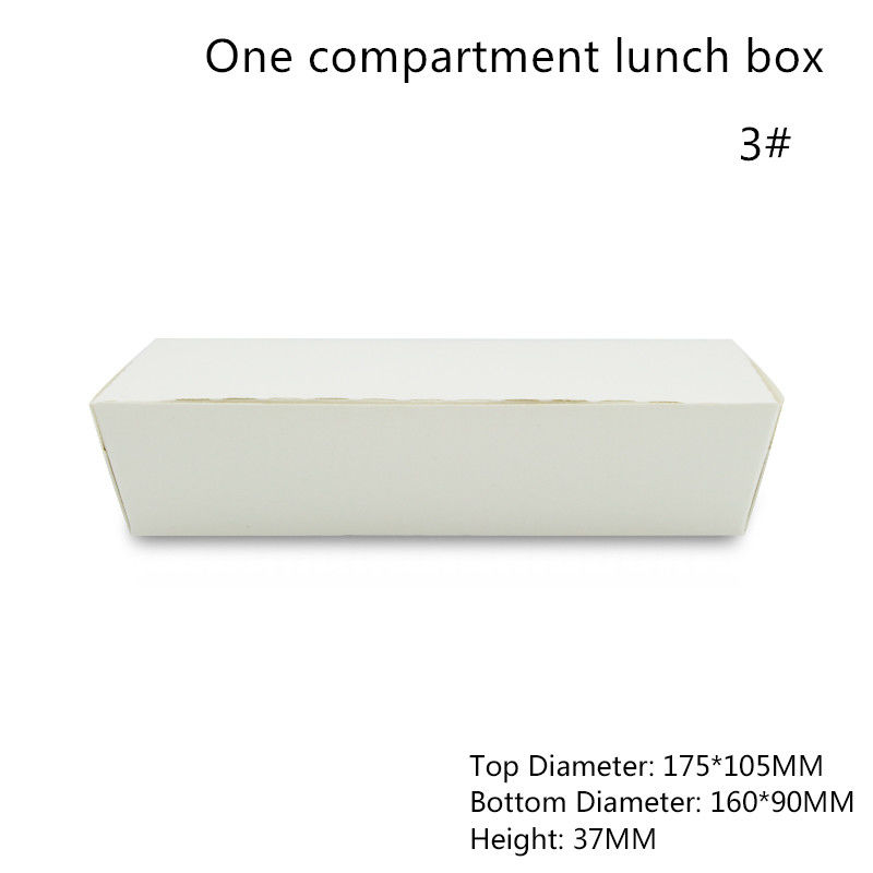 One Compartment Microwavable Disposable Bento Box Containers