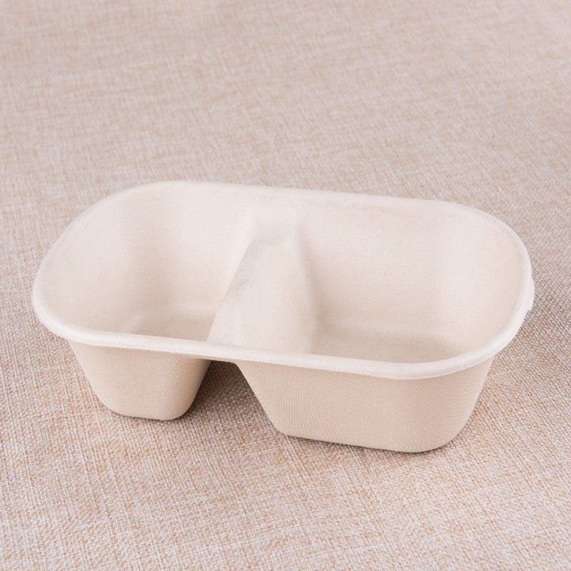 5 Compartment Disposable Paper Lunch Box 500ml 700ml 850ml 1000ml
