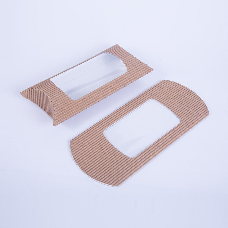 Microwavable Kraft Paper Toast Bread Packaging Bag With Window