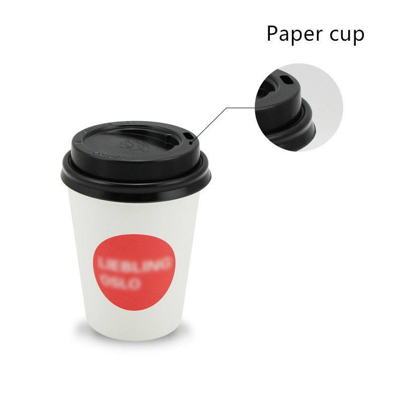 Compostable PLA Lined 280gsm Bamboo Fiber Paper Drinking Cups