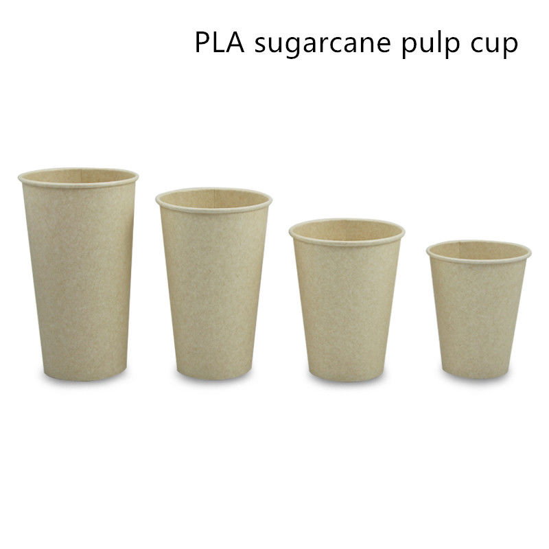 Disposable Fast Food Takeout Kraft Paper Cup for French Frices and Puff Eggs